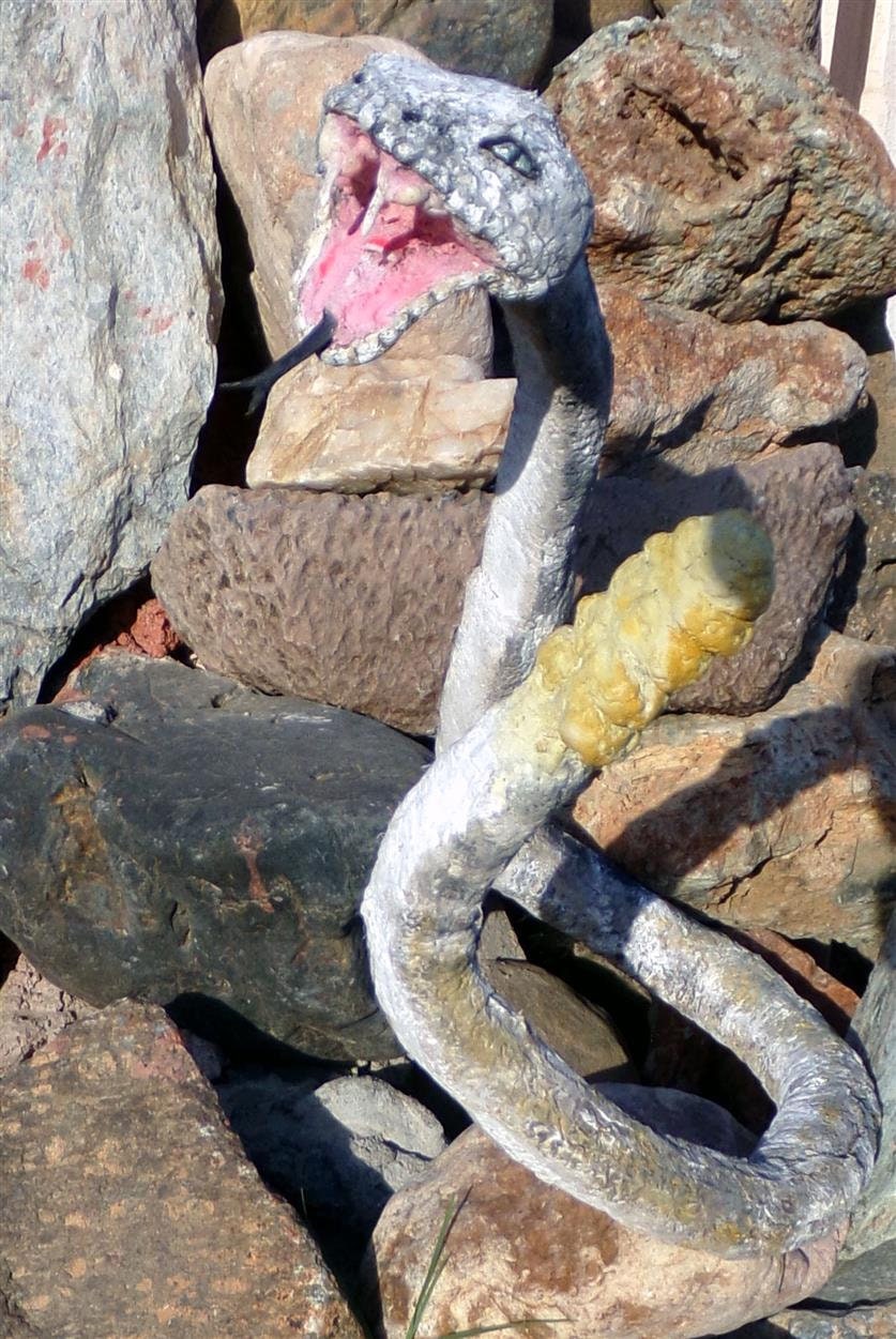 RATTLESNAKE SCULPTURE