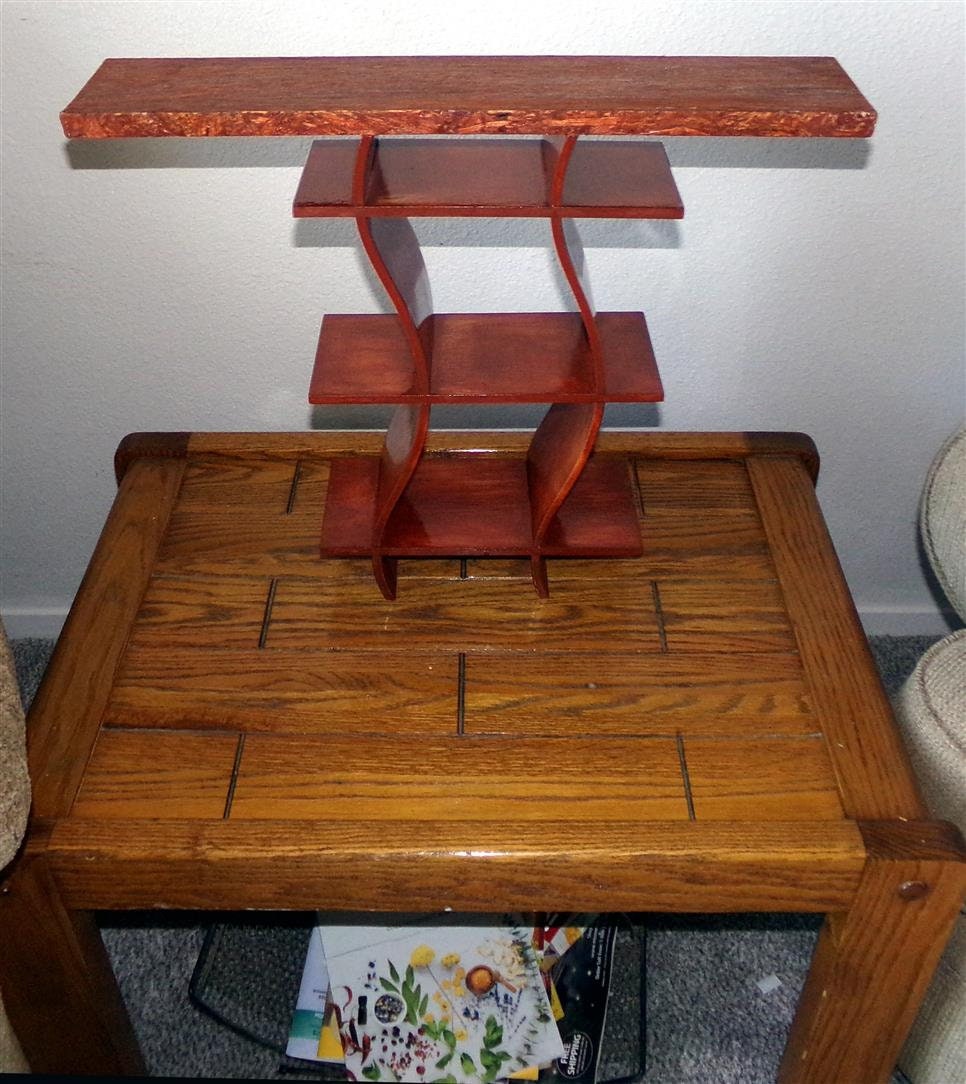 Hemp Wood Shelf Decor