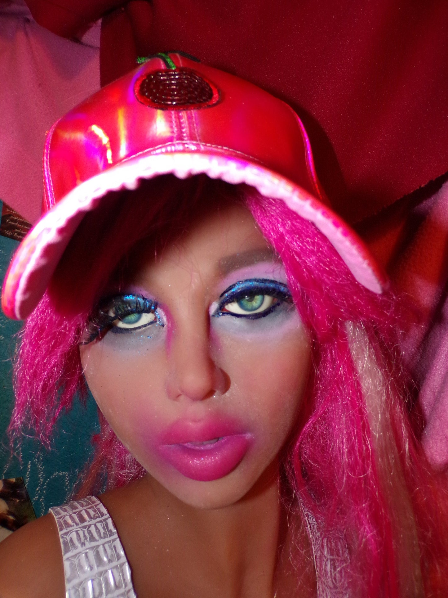 Hologram Pink ArtCherryMe Hat