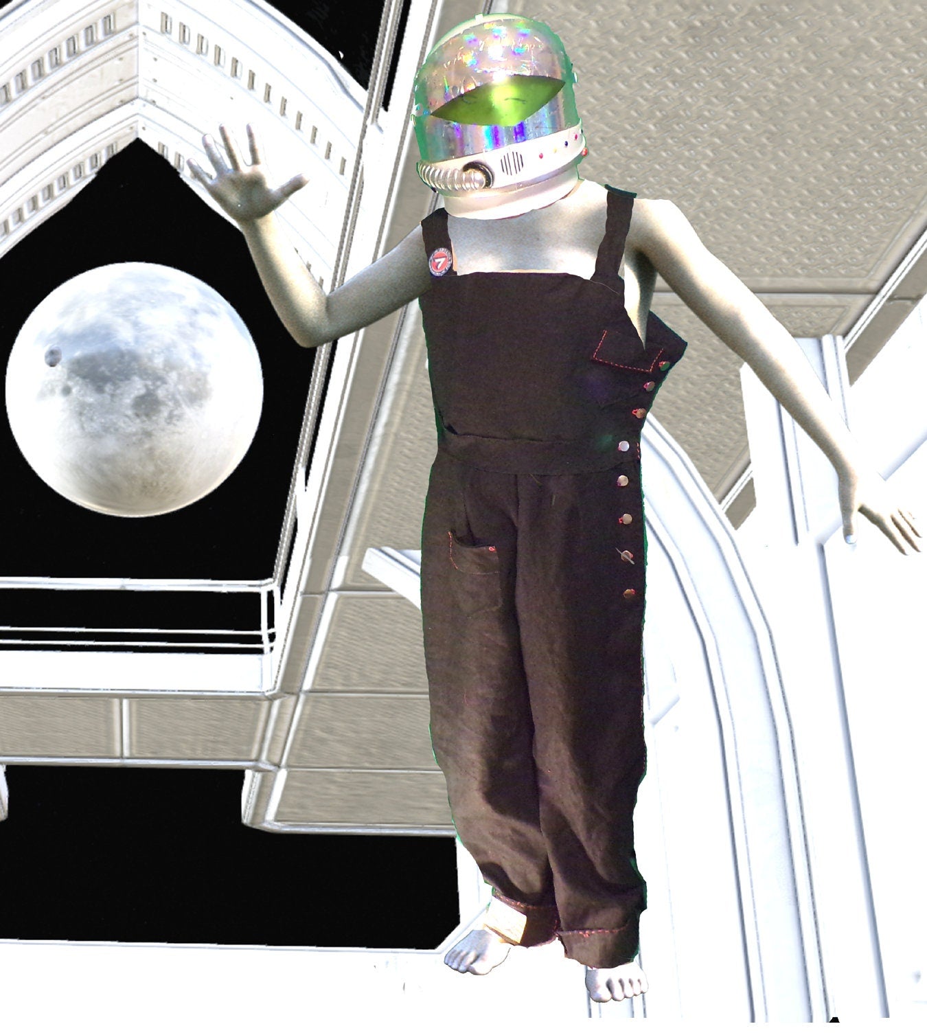 Mack Hemp OverAlls CHARCOAL