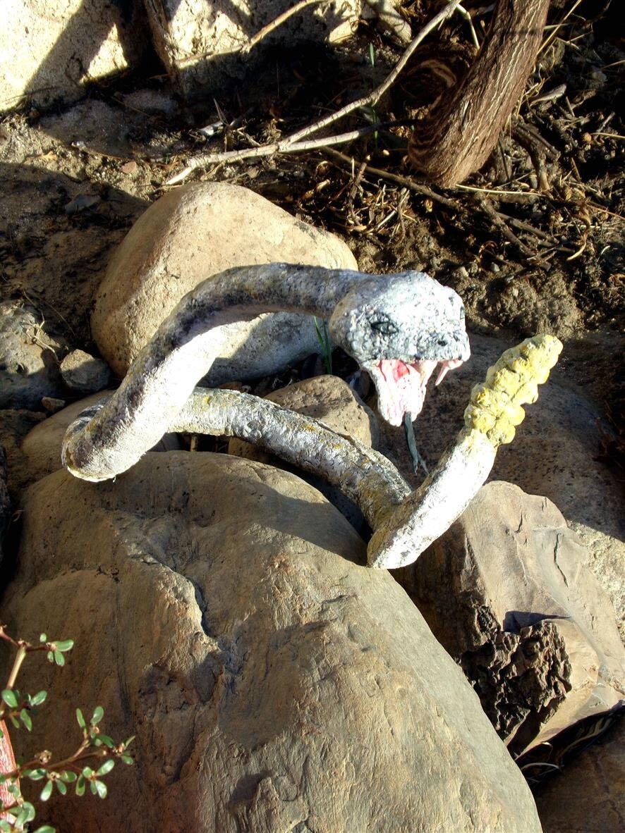RATTLESNAKE SCULPTURE