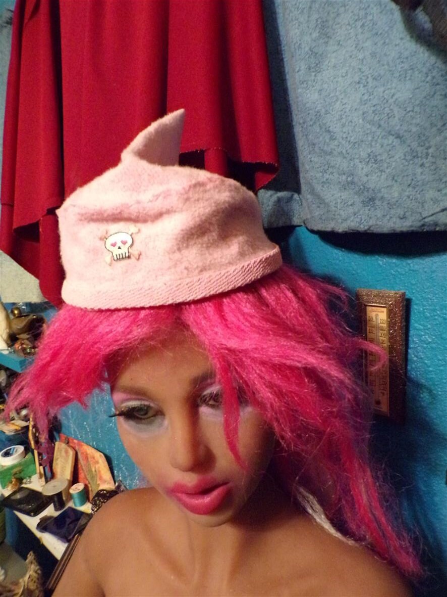 HEMP HAT EMF Blocking Terry Cloth Pirate Stitch