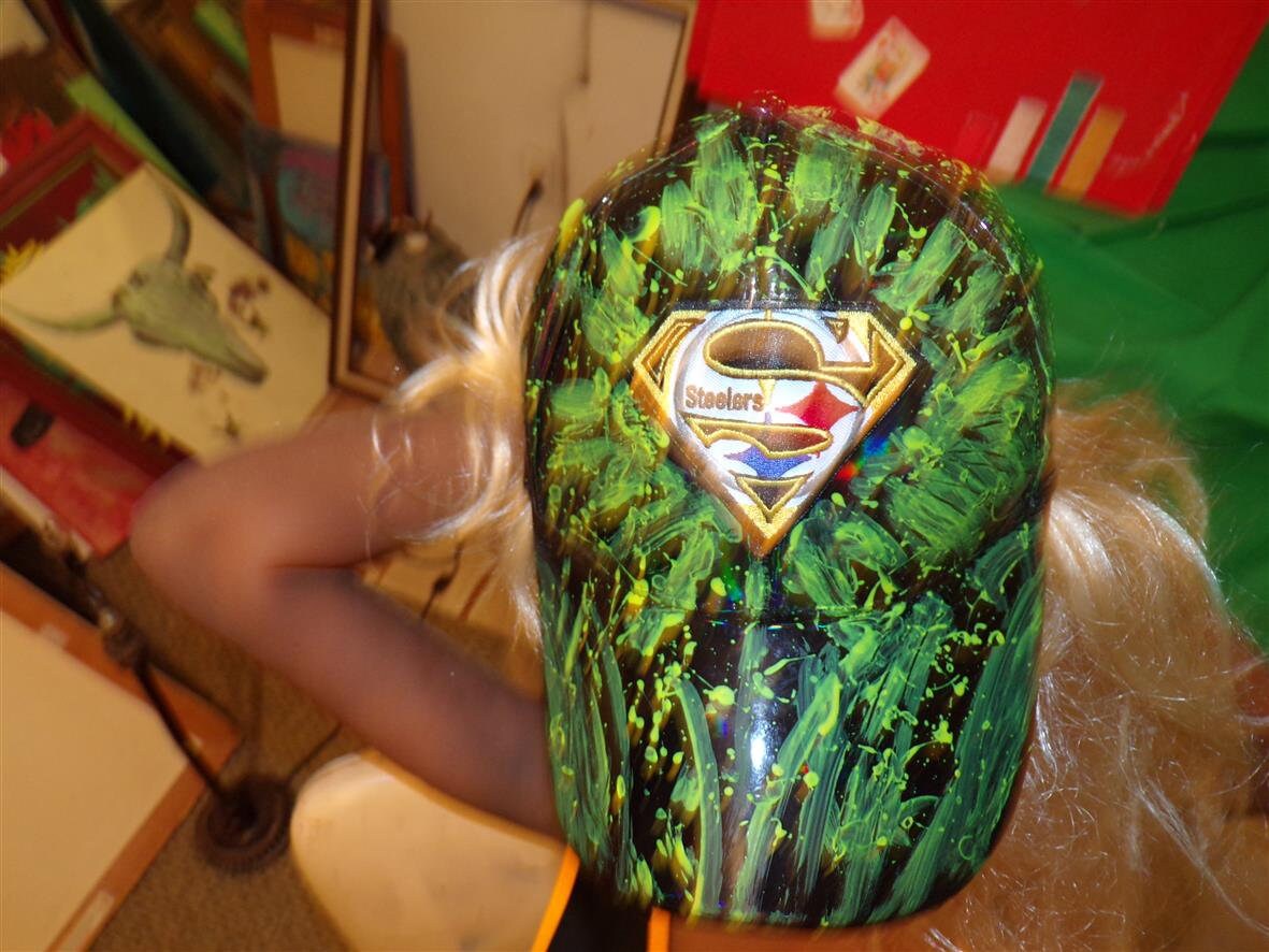 Art of the Steel Hologram Paint Hat
