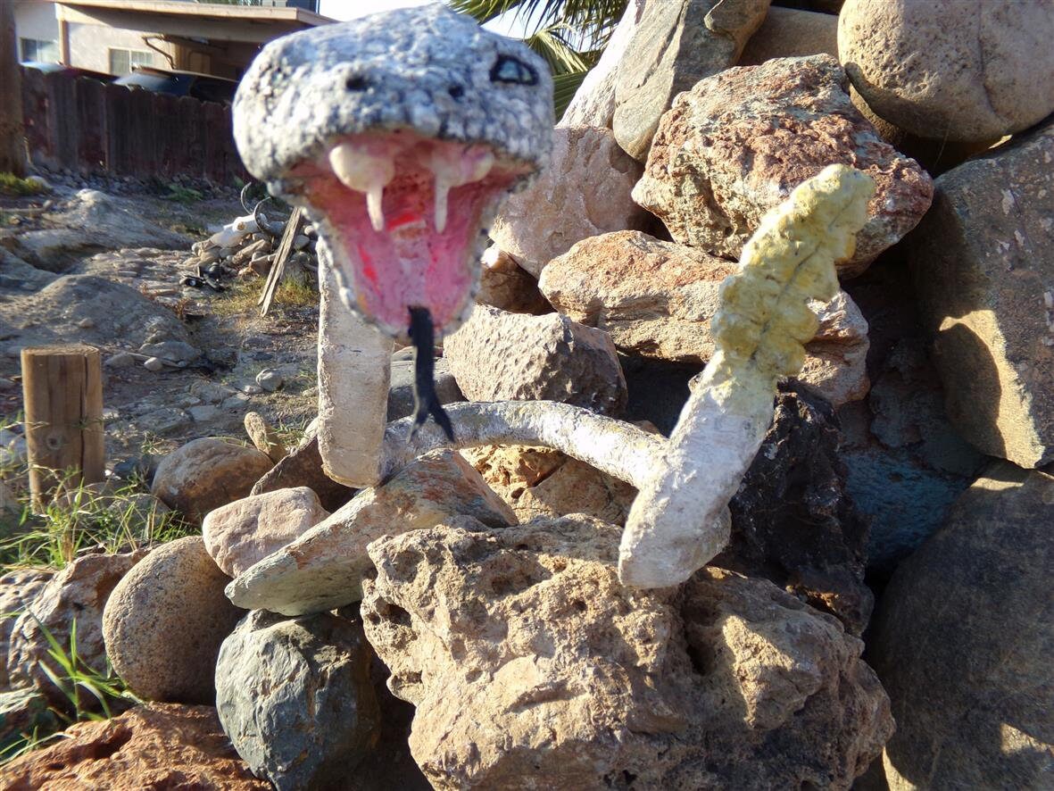 RATTLESNAKE SCULPTURE
