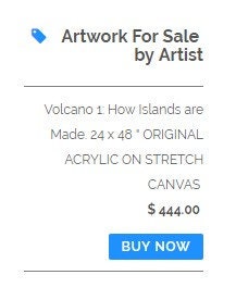 ORIGINAL ART Painting Volcano 1 2 3