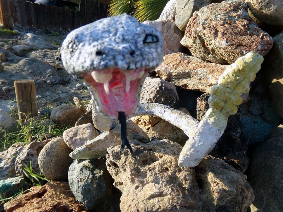 RATTLESNAKE SCULPTURE