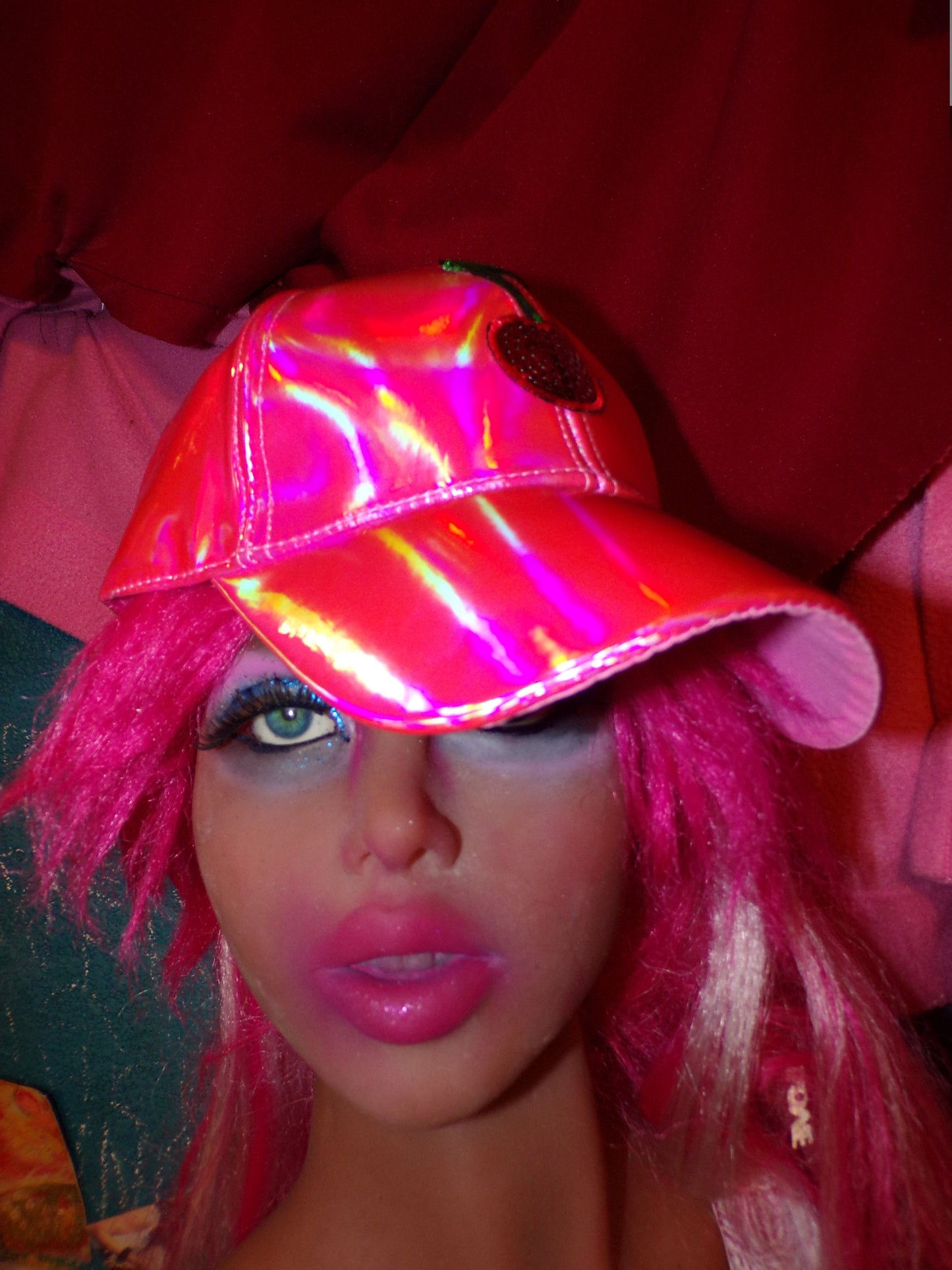 Hologram Pink ArtCherryMe Hat