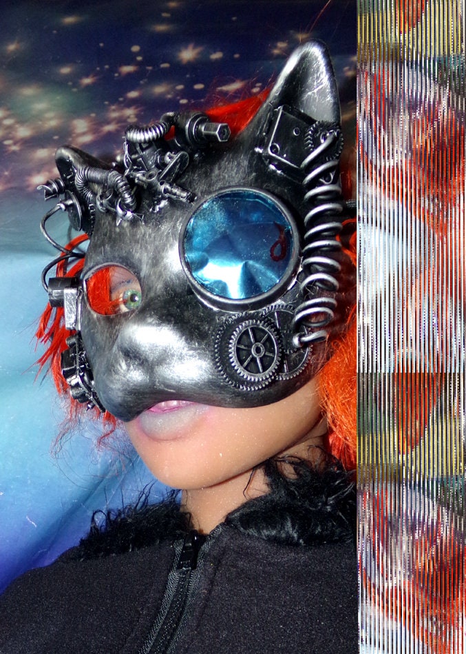 Steam Punk Mask Bat Kat