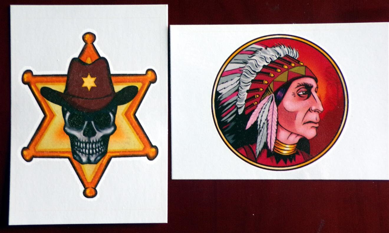 OutLaw Temporary Tattoos set of two