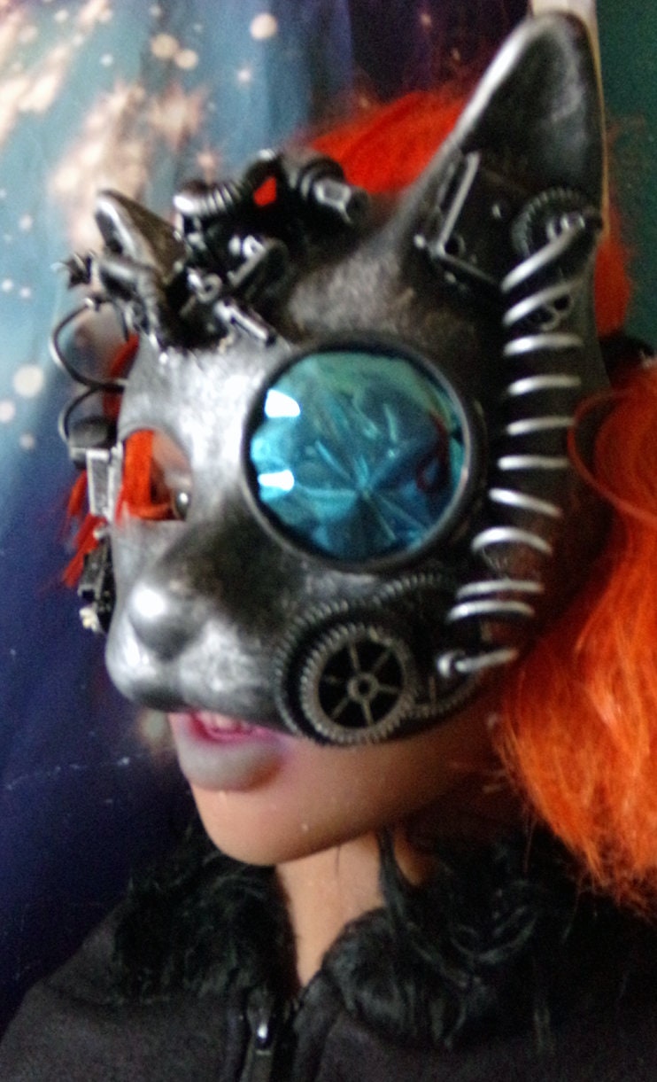 Steam Punk Mask Bat Kat