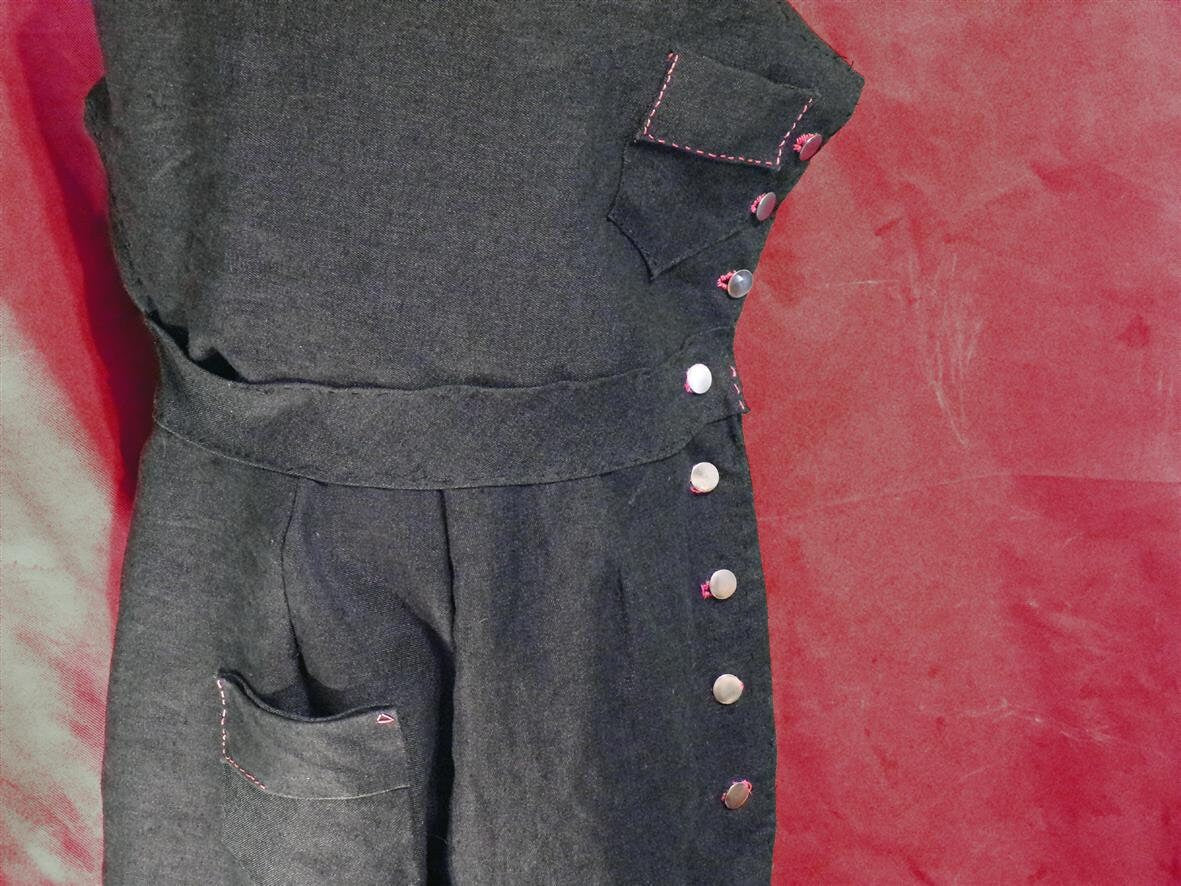 Mack Hemp OverAlls CHARCOAL
