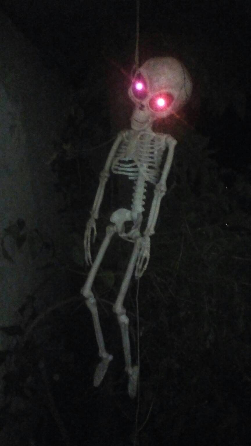 Light Up Eyes - Alien Suicide Prop