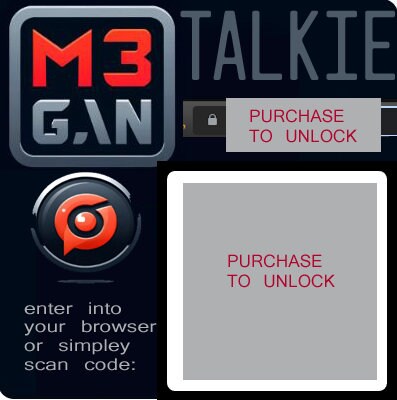 M3@gan TALKIE Audio Video Player. EVilUtion brainchild