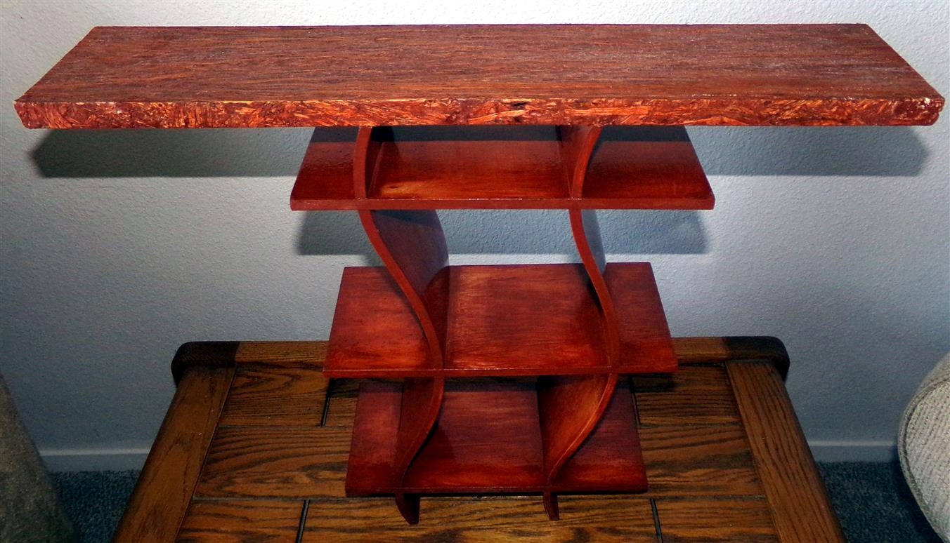 Hemp Wood Shelf Decor