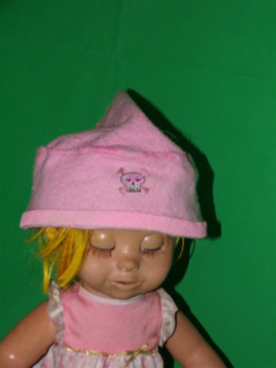 HEMP HAT EMF Blocking Terry Cloth Pirate Stitch