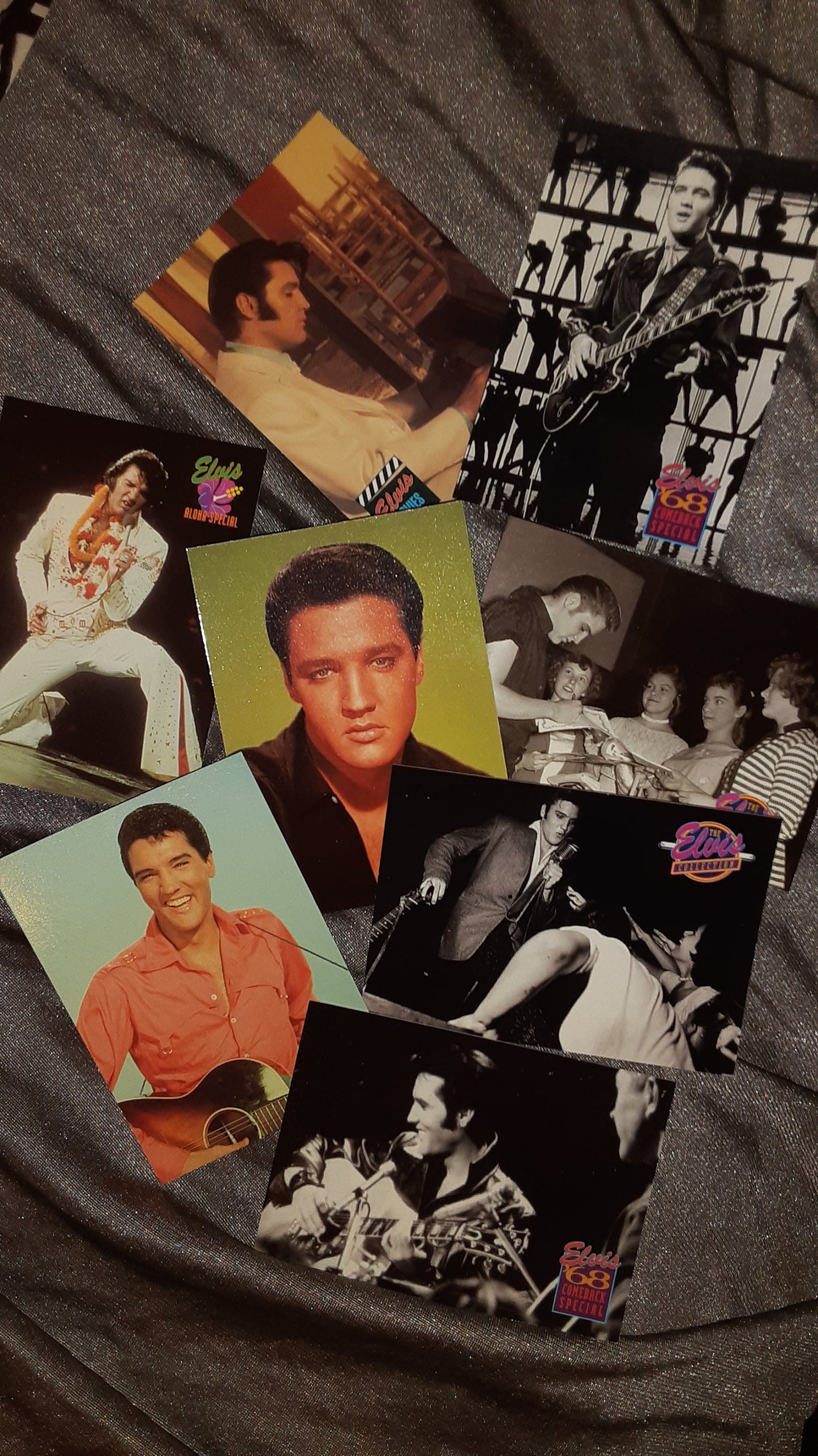 Elvis Metalic Cards Life Begins Again