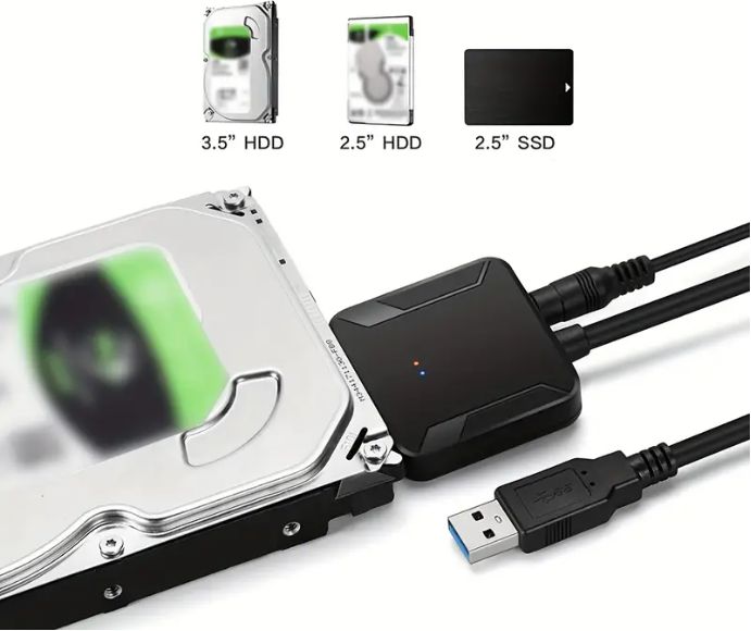 SATA TO USB 3.0 ADAPTER EXTERNAL HARD DISC READER