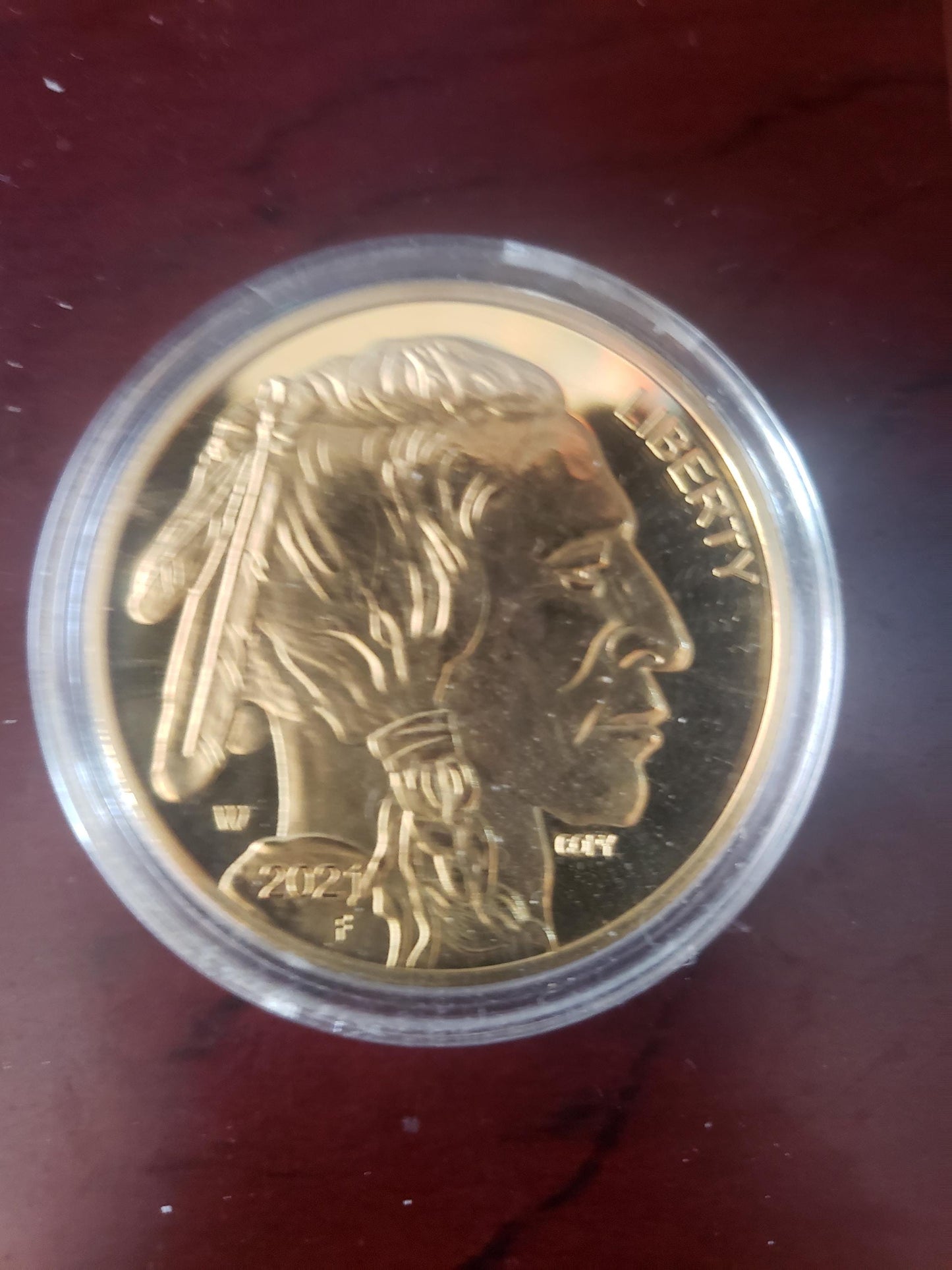 1 Troy Ounce COPPER Indian Head Coin + 2 bonus novelty coins