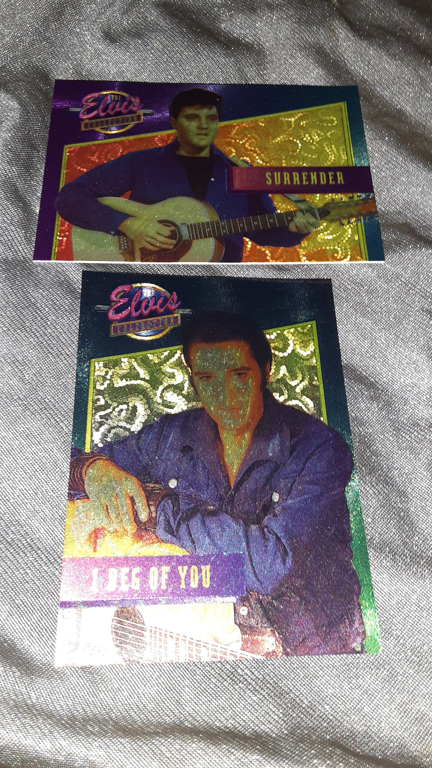 Elvis Metalic Cards Life Begins Again