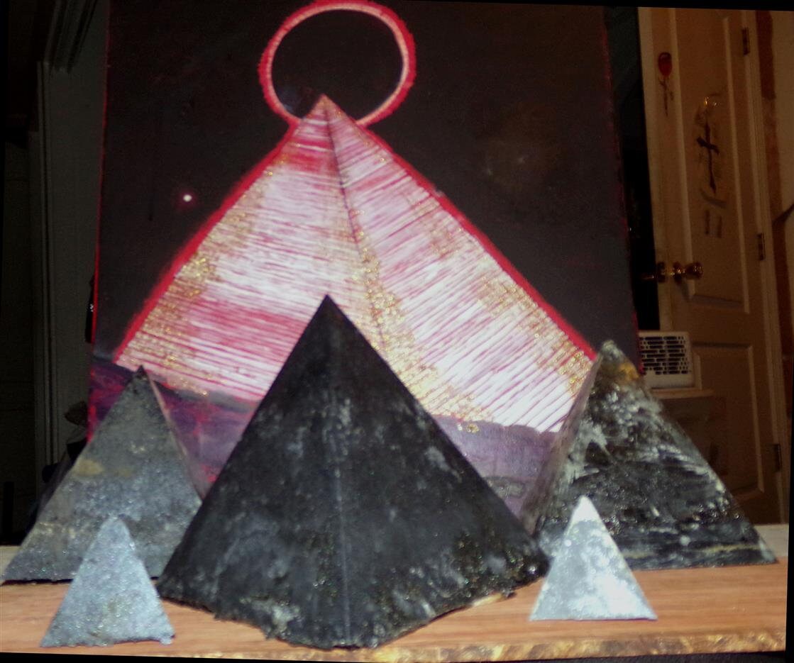 Hemp Carbon Nano Pyramid