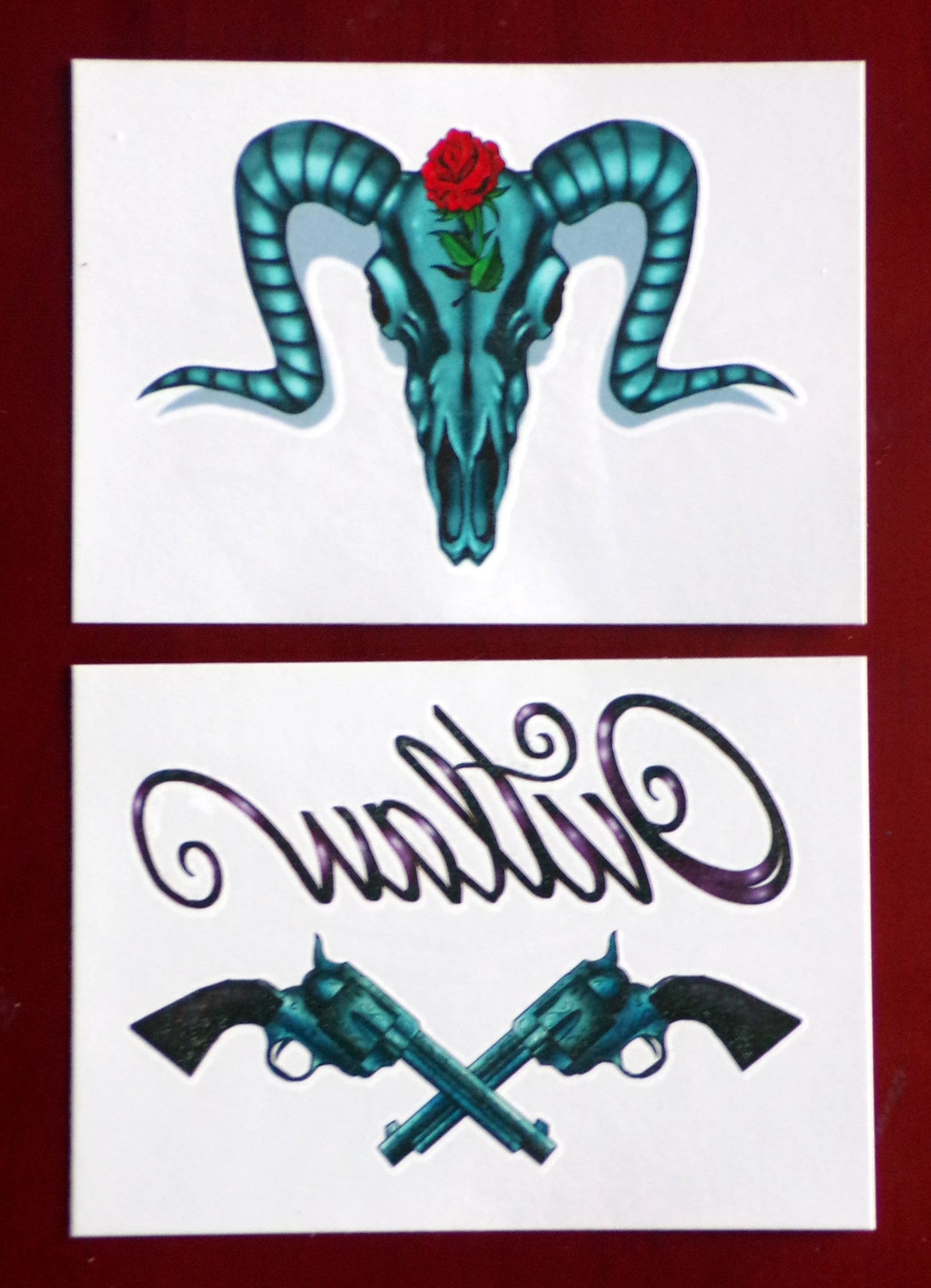 OutLaw Temporary Tattoos set of two