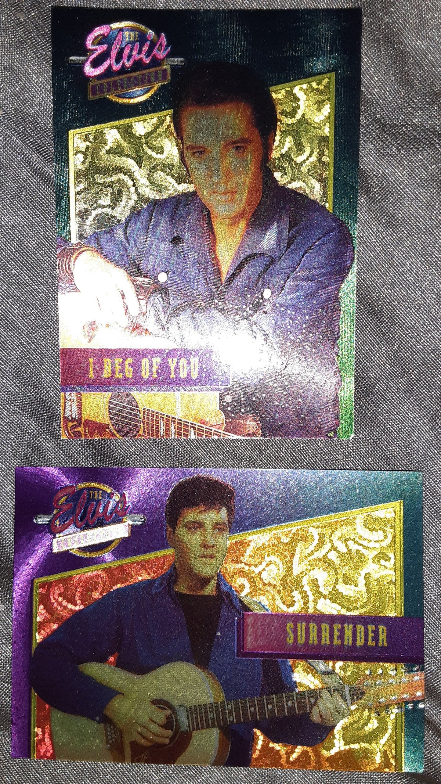 Elvis Metalic Cards Life Begins Again