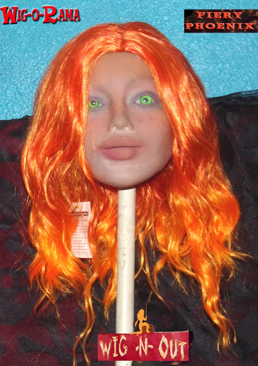 FIERY PHOENIX Wig standard shoulder length