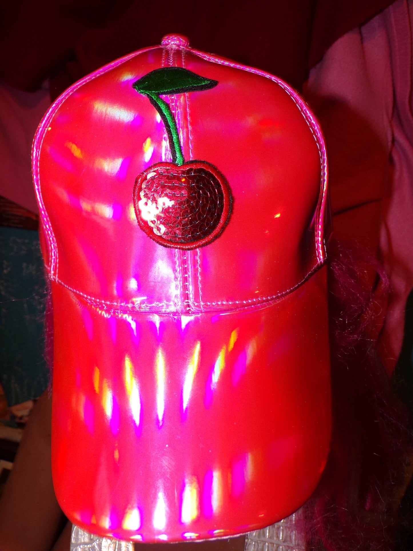 Hologram Pink ArtCherryMe Hat