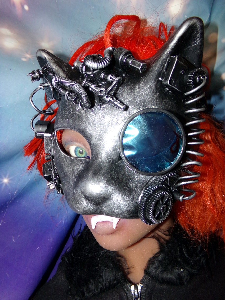Steam Punk Mask Bat Kat
