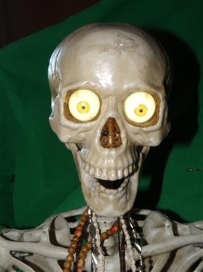 Gimmy Boney Tony Vintage Talking Skeleton