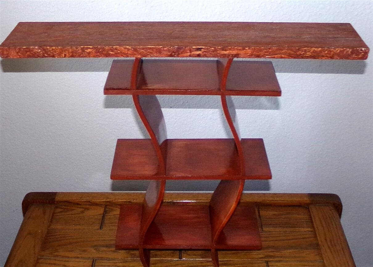 Hemp Wood Shelf Decor