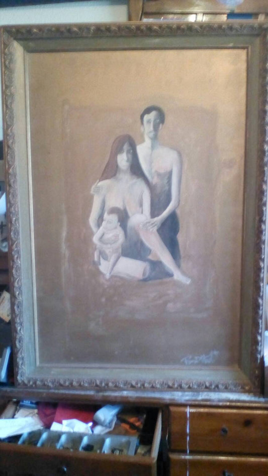 American Family Original Framed Art
