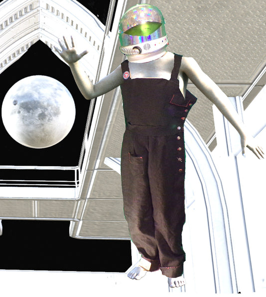 Mack Hemp OverAlls  CHARCOAL