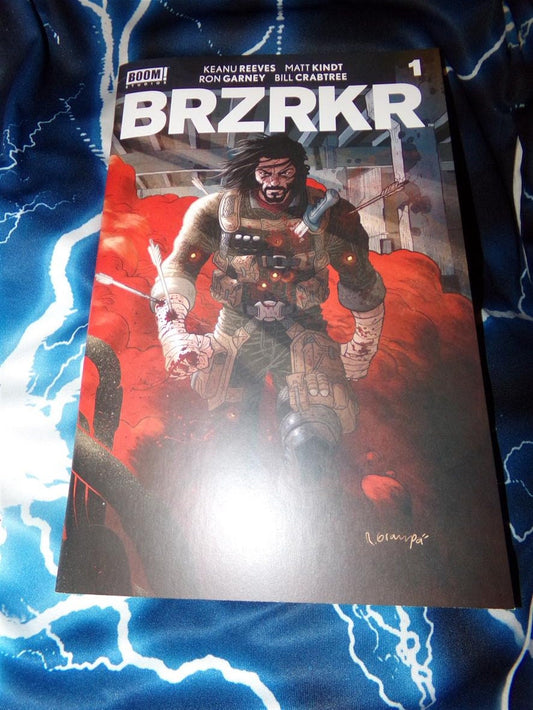 BRZRKR #1  Forces Beyond  Issue #1   comic book pLUS bONUS comic