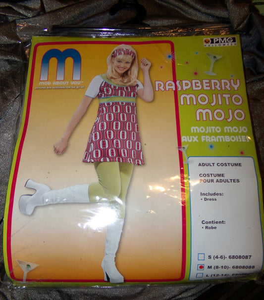 Mojito Mojo Mod Skirt Outfit Costume