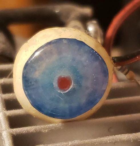 Light Up Eyes Robot SteamPunk Horror Props and more