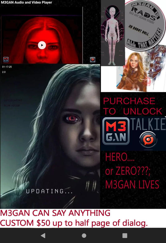 M3@gan TALKIE Audio Video Player. EVilUtion brainchild