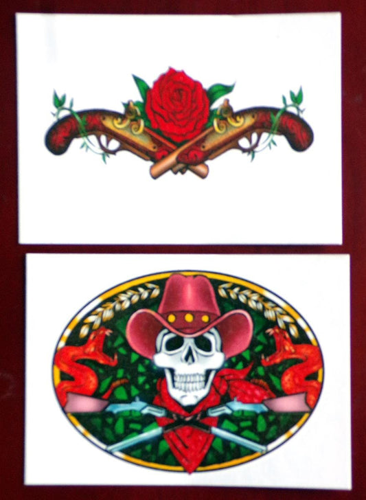 OutLaw Temporary Tattoos set of two