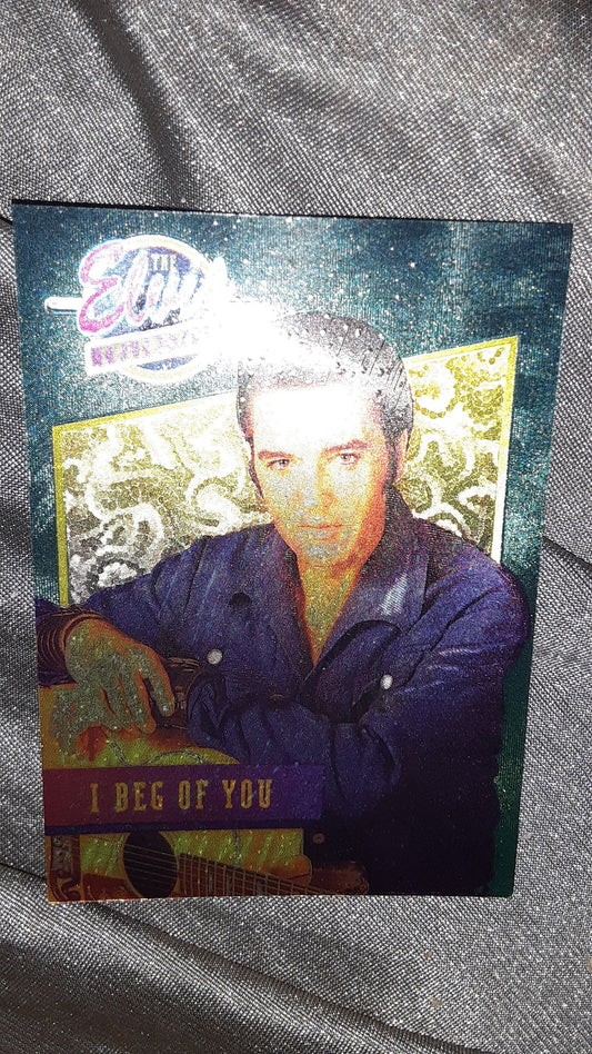 Elvis Metalic Cards  Life  Begins Again