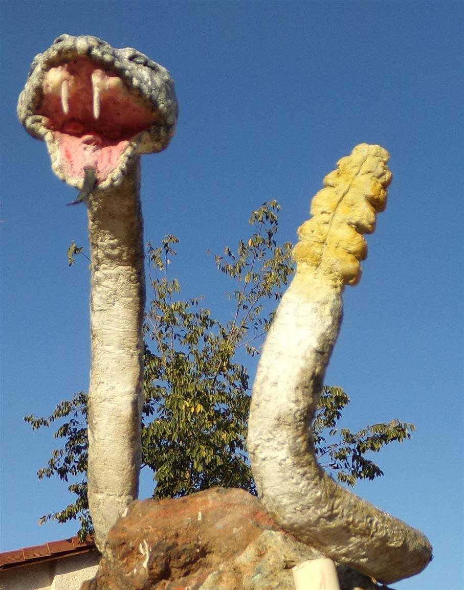 RATTLESNAKE SCULPTURE