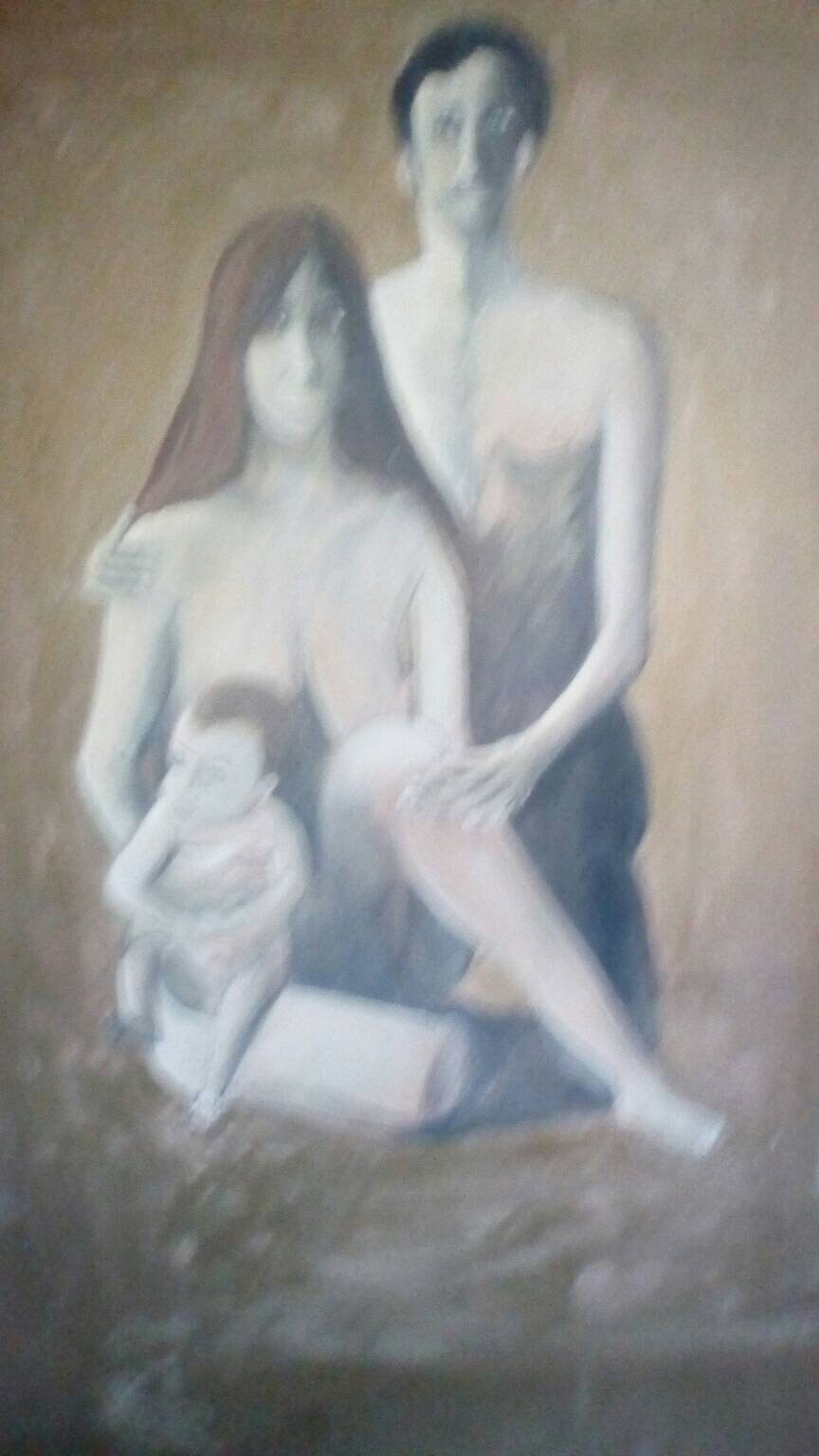 American Family Original Framed Art