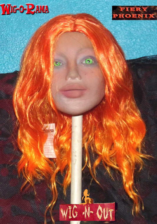 FIERY PHOENIX Wig standard shoulder length