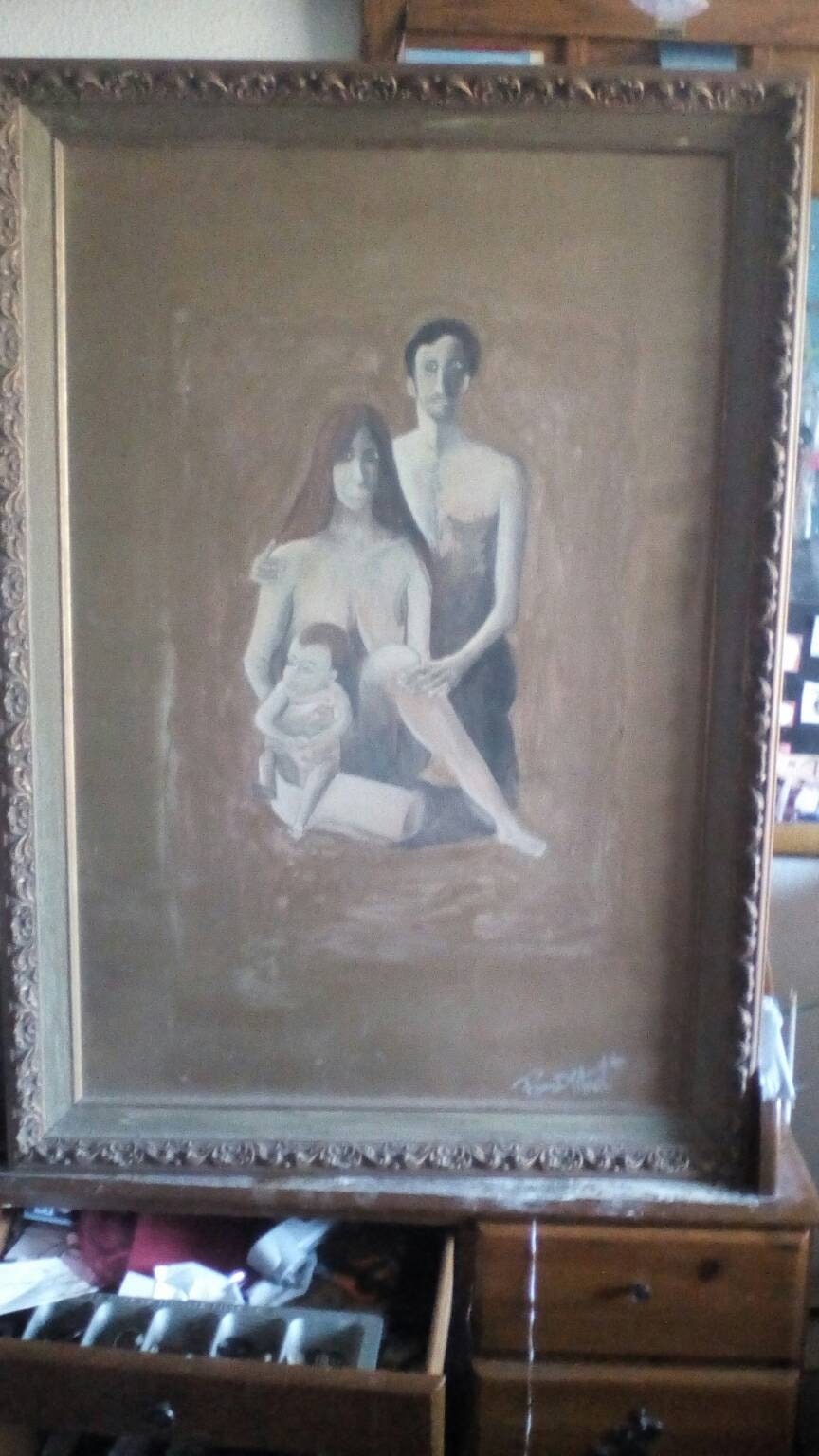 American Family Original Framed Art